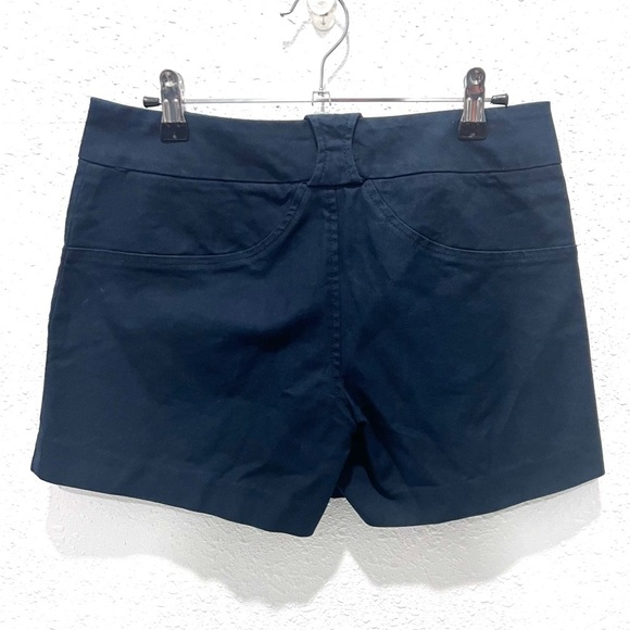 Express navy Blue High Waist Shorts - Picture 4 of 5